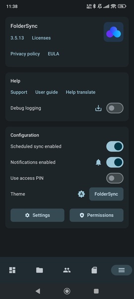 FolderSync - Preview 5