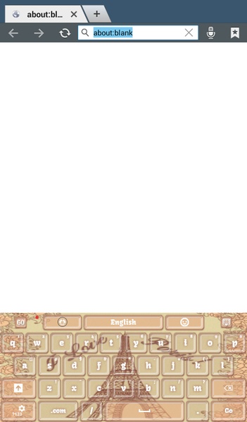 GO Keyboard Paris Theme - Preview 7