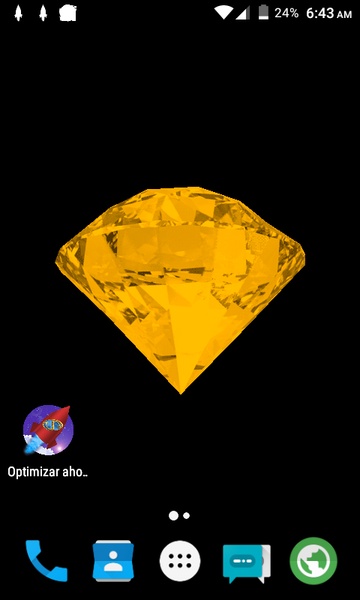 Gold Diamond Live Wallpaper 2 - Preview 1