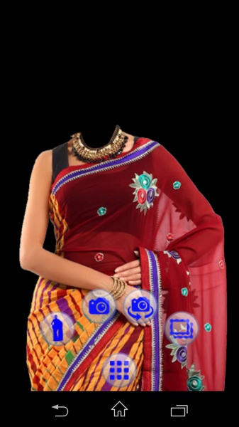 Women Saree Photo Making - Preview 5