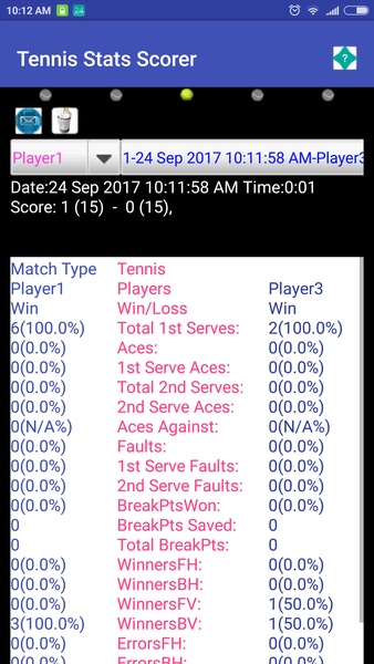 Tennis Scorer Free - Preview 2
