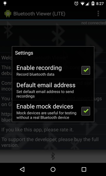Bluetooth Viewer (LITE) - Preview 2