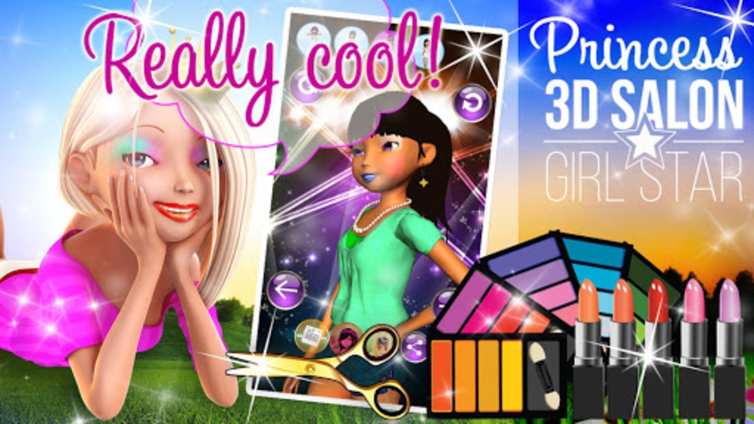 Princess 3D Salon - Girl Star - Preview 6