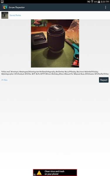 Gram Reposter - Preview 1