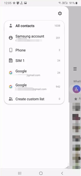 Samsung Contacts - Preview 4