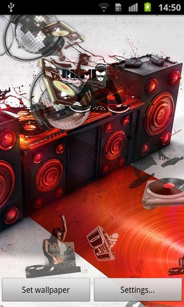 Music DJ Live Wallpaper - Preview 2