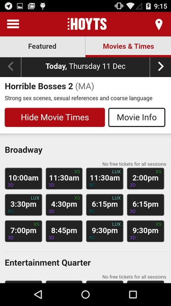 Hoyts Cinemas - Preview 12