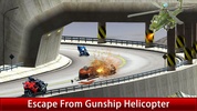 Gunship Attack Bike Racer screenshot 1