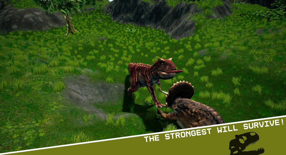 The cursed isle - Jogo de dinossauro online pra Android 