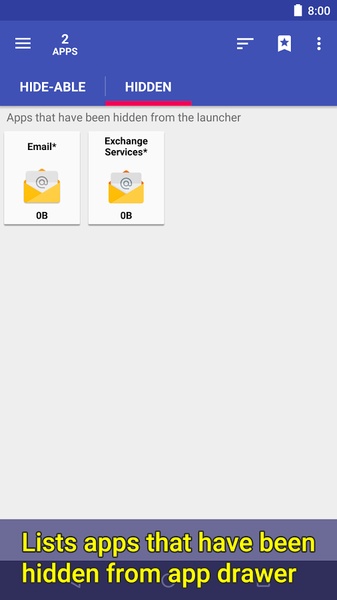 2 Hide Apps - Preview 4
