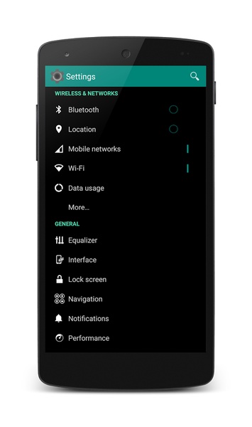 Minimal Teal CM11 Theme - Preview 9