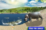 Wild Hippo Beach Simulator screenshot 20