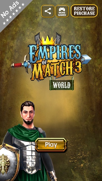 Empires of Match 3 World - Legends of Kingdom RPG - Preview 1