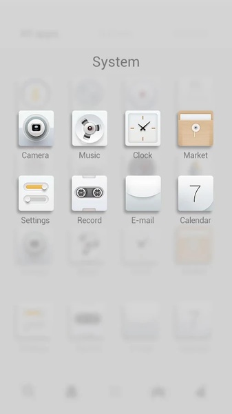 Mint GOLauncher EX Theme - Preview 2