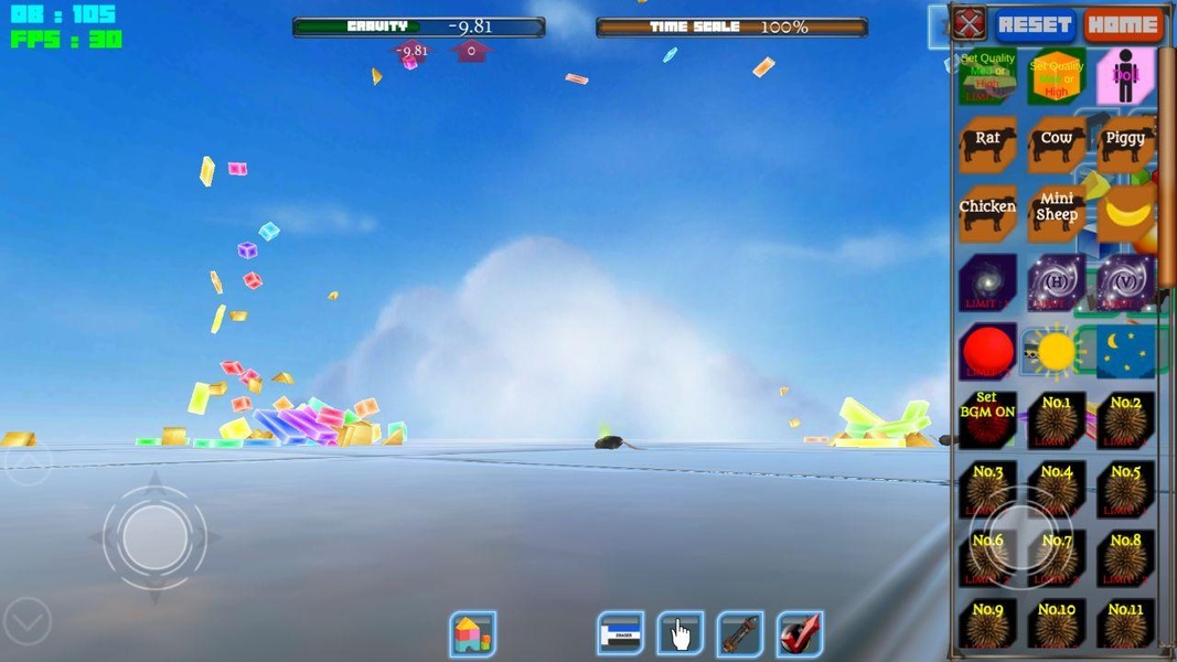 CUBE Physics Simulation - Preview 2