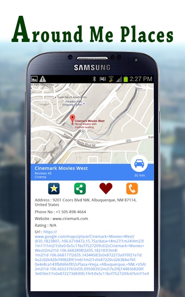 Around Me Places GPS - Preview 2