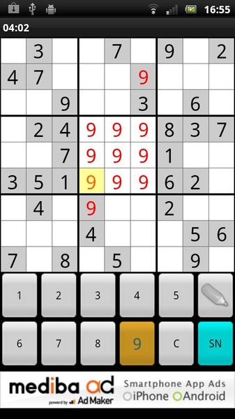 Sudoku game - Preview 6