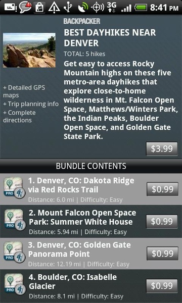 Backpacker GPS Trails Lite - Preview 1