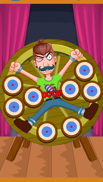 Dart wheel aim target-dart throw game - Preview 1