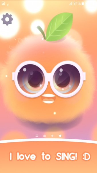 Fluffy Orange Live Wallpaper - Preview 3