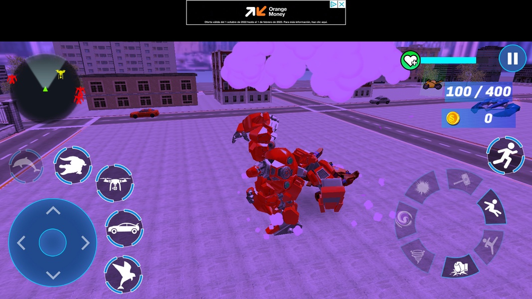 Dolphin Robot Transform - Preview 1