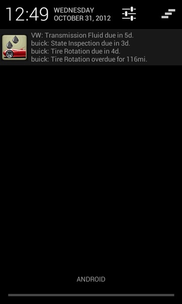 Car Maintenance Reminder Lite - Preview 3