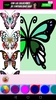 Butterfly HD Coloring Book screenshot 2