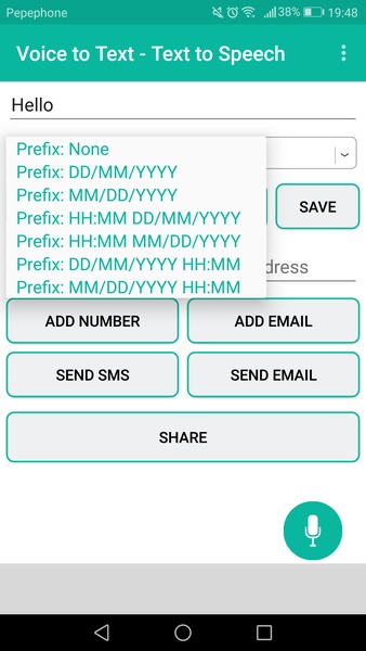 Voice to Text - Text to Speech - Preview 2