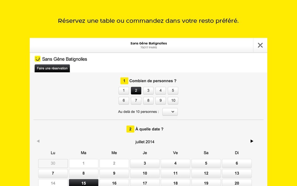 PagesJaunes Tablette - Preview 1