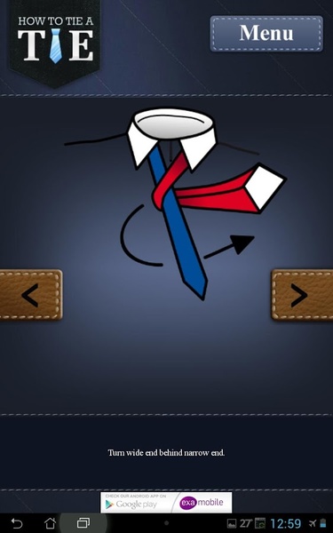 How to Tie a Tie - Preview 8