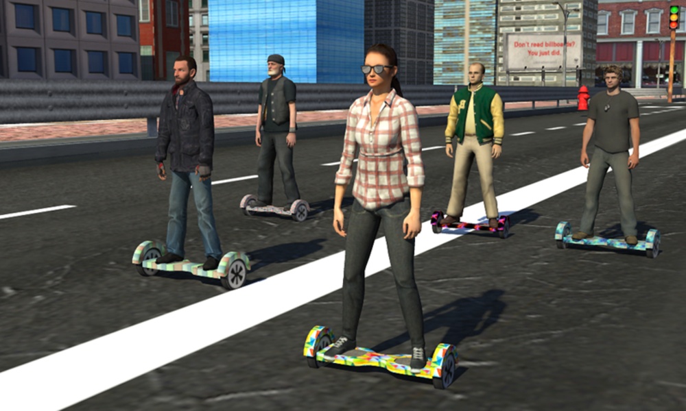 HoverBoard Rider Extreme Race - Preview 15