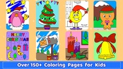 Christmas Coloring Book Games screenshot 8