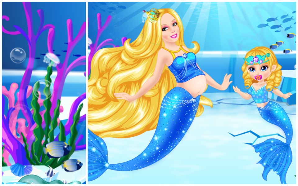 Newborn Ice Mermaid Princess - Preview 2