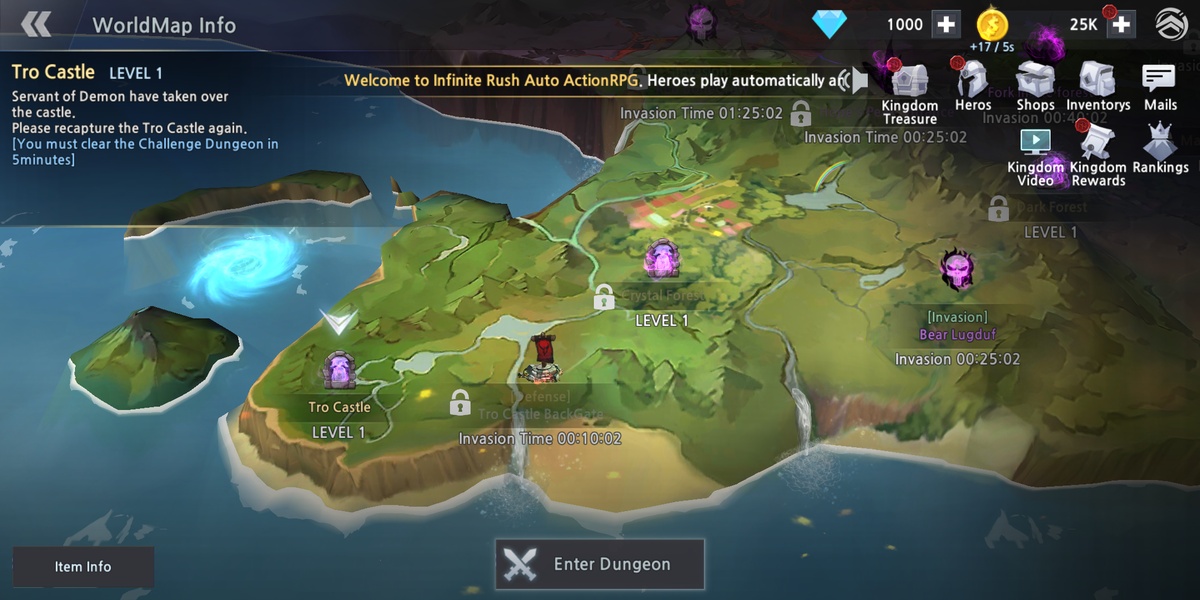 Infinite Rush - Preview 1