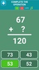 Addition and subtraction games screenshot 2