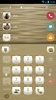 Frame White Gold Dialer Theme screenshot 5