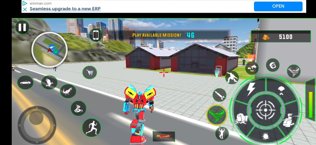 Flying Dino Transform Robot: Dinosaur Robot Games - Preview 13