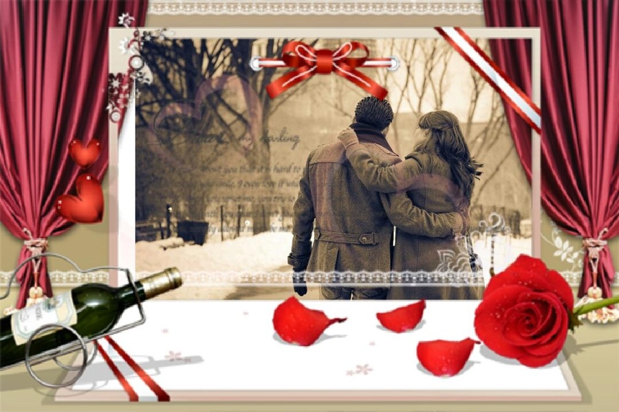 Photo Frames Romantic Flower - Preview 3