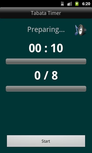 Tabata Timer - Preview 3