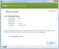 ESET Online Scanner screenshot 2