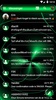 SMS Messages Spheres Green screenshot 4
