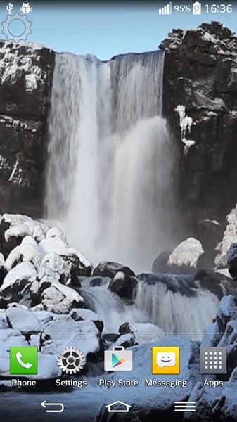 Waterfall Sound Live Wallpaper - Preview 7
