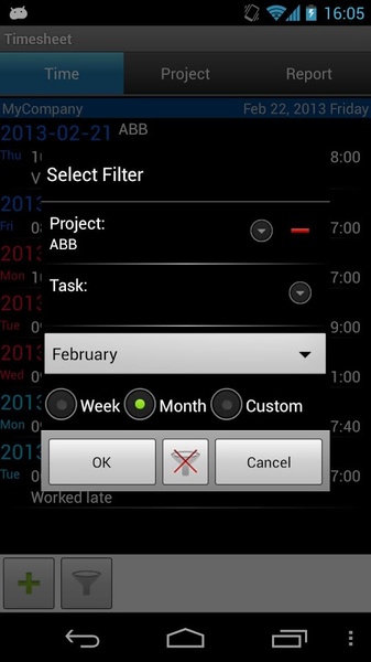 Timesheet - Preview 2