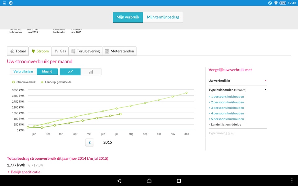 Verbruiksmanager - Preview 2