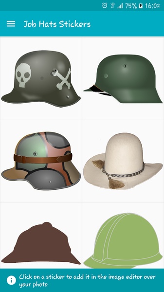 Job Hats Stickers - Preview 5