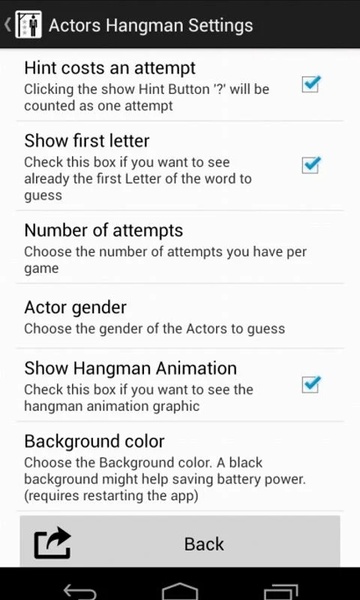 Actors Hangman Free - Preview 1