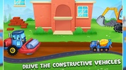 kids builder truck game screenshot 3