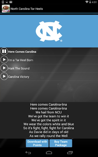 College Ringtones & Fight Songs - Preview 5