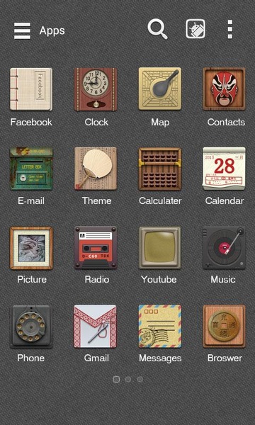 ago GOLauncher EX Theme - Preview 2