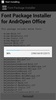 Font Pack for AndrOpen Office screenshot 1